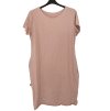 Šaty klasik letní krátký rukáv dámské (L/XL ONE SIZE) ITALSKá MóDA IMB22BASIC/DUR (Velikost L/XL, Barva zelená)
