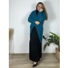 Cardigan pletený dlouhý rukáv dámský nadrozměr (L/XL/2XL ONE SIZE) ITALSKÁ MÓDA IM423455/DR