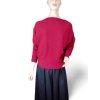 Svetr slabý úpletový dlouhý netopýří rukáv dámský (S/M/L ONE SIZE) ITALSKá MóDA IM723GALA/DR (Velikost S/M/L, Barva Černá)