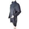 Šaty teplé dlouhý rukáv dámské nadrozměr (L/XL ONE SIZE) ITALSKá MóDA IMC23460/DR (Velikost L/XL, Barva béžová)