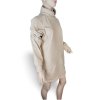 Šaty teplé dlouhý rukáv dámské nadrozměr (L/XL ONE SIZE) ITALSKá MóDA IMC23460/DR (Velikost L/XL, Barva béžová)
