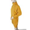 Šaty teplé dlouhý rukáv dámské nadrozměr (L/XL ONE SIZE) ITALSKá MóDA IMC23460/DR (Velikost L/XL, Barva béžová)