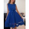 Šaty elegantní letní bez rukávu dámské (S/M/L ONE SIZE) ITALSKÁ MÓDA IMHMS23NELA/DU (Velikost M/L, Barva béžová)