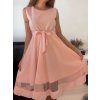 Šaty elegantní letní bez rukávu dámské (S/M/L ONE SIZE) ITALSKÁ MÓDA IMHMS23NELA/DU (Velikost M/L, Barva béžová)