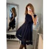 Šaty elegantní letní bez rukávu dámské (S/M/L ONE SIZE) ITALSKÁ MÓDA IMHMS23NELA/DU (Velikost M/L, Barva béžová)