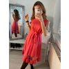 Šaty elegantní letní bez rukávu dámské (S/M/L ONE SIZE) ITALSKÁ MÓDA IMHMS23NELA/DU (Velikost M/L, Barva béžová)
