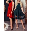 Šaty elegantní letní bez rukávu dámské (S/M/L ONE SIZE) ITALSKÁ MÓDA IMHMS23NELA/DU (Velikost M/L, Barva béžová)