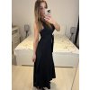Šaty dlouhé třpytivé společenské na ramínka dámské (S/M/L ONE SIZE) ITALSKÁ MÓDA IMC23501/DUR