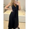 Šaty dlouhé třpytivé společenské na ramínka dámské (S/M/L ONE SIZE) ITALSKÁ MÓDA IMC23501/DUR