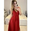 Šaty dlouhé třpytivé společenské na ramínka dámské (S/M/L ONE SIZE) ITALSKÁ MÓDA IMC23501/DUR