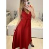 Šaty dlouhé třpytivé společenské na ramínka dámské (S/M/L ONE SIZE) ITALSKÁ MÓDA IMC23501/DUR