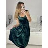 Šaty elegantní na ramínka dámské (S/M ONE SIZE) ITALSKÁ MÓDA IMWGB234466/DU (Velikost S/M/L, Barva vínová)