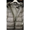 Bunda zimní s kapucí dámská nadrozměr (3XL-7XL) POLSKÁ MODA BLI2381296/DU (Velikost 3XL, Barva Černá)