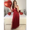 Šaty společenské dlouhé bez rukávu dámské (S/M ONE SIZE) ITALSKÁ MÓDA IMS24FIONA/DUR (Velikost S/M/L, Barva Černá)