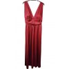 Šaty společenské dlouhé bez rukávu dámské (S/M ONE SIZE) ITALSKÁ MÓDA IMS24FIONA/DUR (Velikost S/M/L, Barva Černá)