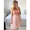 Šaty společenské na ramínka dámské (S/M ONE SIZE) ITALSKá MóDA IMHMS23115/DU