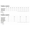 Šaty dlouhé elegantní brokátové společenské 3/4 rukáv dámské nadrozměr (36-56) POLSKÁ MÓDA PMLBF23CARMEN/DU (Velikost 50, Barva tmavě modrá)