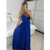 Šaty dlouhé společenské na ramínka dámské (S/M ONE SIZE) ITALSKÁ MÓDA IMPSH2380566/DU