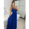 Šaty dlouhé společenské na ramínka dámské (S/M ONE SIZE) ITALSKÁ MÓDA IMPSH2380566/DU