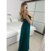 Šaty dlouhé společenské na ramínka dámské (S/M ONE SIZE) ITALSKÁ MÓDA IMPSH2380566/DU