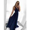 Šaty dlouhé společenské na ramínka dámské (S/M ONE SIZE) ITALSKÁ MÓDA IMPSH2380566/DU