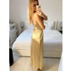 Šaty dlouhé společenské na ramínka dámské (S/M ONE SIZE) ITALSKÁ MÓDA IMPSH236505/DUR