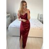 Šaty společenské carmen elegantní dámské (S/M ONE SIZE) ITALSKá MODA IMS235378/DU (Velikost S/M/L, Barva bílá)