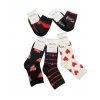 Ponožky dámské valentýnské balení 5paru (35-38,38-41) AURA.VIA AURA24NZP1178