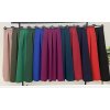 Sukně maxi dlouhá v pase na žabičkování dámská (S/M/L ONE SIZE) ITALSKÁ MÓDA IMHMS23088/DUR (Velikost M/L, Barva Černá)