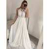 Šaty elegantní společenské dlouhé na ramínka dámské (S/M ONE SIZE) ITALSKá MóDA IMM2218806/DU (Velikost S/M/L, Barva Černá)