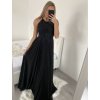 Šaty elegantní společenské dlouhé na ramínka dámské (S/M ONE SIZE) ITALSKá MóDA IMM2218806/DU