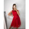Šaty společenské krátké tylové krajkové dámské (S/M/L ONE SIZE) ITALSKá MóDA IMHMS23173/DUR