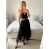 Sukně dlouhá dámská (S/M ONE SIZE) FRANCOUZSKÁ MÓDA FMTI24J1190/DU