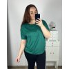 Tričko krátký rukáv dámské nadrozměr (2XL/3XL/4XL ONE SIZE) ITALSKÁ MÓDA IMC24RIMINI/DU (Velikost 2XL/3XL, Barva Černá)
