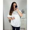 Tričko prodloužená krátký rukáv dámská nadrozměr (3XL/4XL /5XLONE SIZE) ITALSKÁ MÓDA IMC23055/DUR