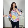 Svetr tenký dlouhý rukáv dámský nadrozměr (3XL/4XL/5XL ONE SIZE) ITALSKá MODA IMC24ELBA/DU (Velikost 4XL/5XL, Barva fialová)