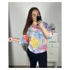 Svetr tenký dlouhý rukáv dámský nadrozměr (3XL/4XL/5XL ONE SIZE) ITALSKá MODA IMC24ELBA/DU (Velikost 4XL/5XL, Barva fialová)