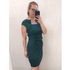 Šaty pouzdrové elegantní společenské dámské (2XL-4XL) ITALSKá MóDA IMM23CAROL-5/DU