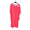 Šaty letní oversize krátký rukáv dámské nadrozměr (4XL/5XL ONE SIZE) ITALSKÁ MÓDA IMD22420/DR (Velikost 4XL/5XL, Barva Černá)