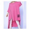 Šaty mikinové dlouhý rukáv dámské (L/XL ONE SIZE) ITALSKÁ MÓDA IMPLI2437765/DU
