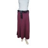 Sukně teplá dlouhá skládaná dámská (S/M/L ONE SIZE) ITALSKá MóDA IM323TARKA/DR (Velikost M/L, Barva Černá)