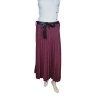Sukně teplá dlouhá skládaná dámská (S/M/L ONE SIZE) ITALSKá MóDA IM323TARKA/DR (Velikost M/L, Barva Černá)