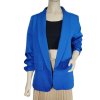 Sako elegantní dlouhý rukáv dámské nadrozměr (one size S/M) ITALSKÁ MÓDA IMWDD24008/DR (Velikost S/M/L, Barva Černá)