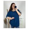 Tunika dlouhý rukáv dámská nadrozměr (3XL/4XL ONE SIZE) ITALSKÁ MÓDA IMWQ24003/DR