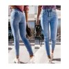 Rifle jeans dlouhé dámské (XS-XL) JEANS M.SARA JAW24S1258/DU