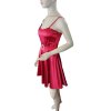 Šaty šifonové elegantní krátké na ramínka dámské (S/M ONE SIZE) ITALSKá MóDA IM923ANNA/DU (Velikost S/M/L, Barva béžová)