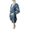 Šaty elegantní dlouhý rukáv dámské (S/M ONE SIZE) ITALSKÁ MÓDA IMM23M2635A/DU (Velikost S/M/L, Barva fialová)
