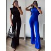 Overal dlouhý bez rukávu dámský (S/M ONE SIZE) ITALSKÁ MÓDA IMWAE24043/DUR (Velikost S/M/L, Barva béžová)
