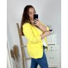 Sako dlouhý rukáv dámské nadrozměr  (XL/2XL/3XL ONE SIZE) ITALSKá MóDA IMC24STELA/DR (Velikost XL/2XL, Barva Černá)