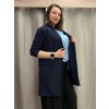 Sako prodloužené dlouhý rukáv dámské (S/M/L ONE SIZE) ITALSKÁ MÓDA IMD24001/DUR